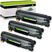 GREENCYCLE 3PK CE278A Toner For HP LaserJet Pro M1536DNF MFP P1560 P1566 P1606DN