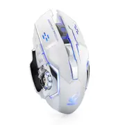 X8 Wireless Silent LED Backlit USB Optical Ergonomic Gaming Mouse Ergonomically Designed Mechanical Mouse