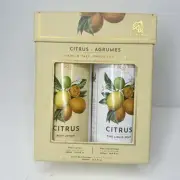 ALCHIMIA ~ LEMON CITRON Natural ITALIAN BODY LOTION + FINE LIQUID SOAP 2 pack
