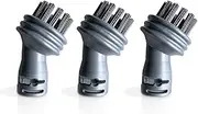 Kit 3 Nylon Round Brushes for Vaporetto Easy, Go, Smart Mop and Smart 100