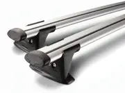 Yakima Through Bar Silver Roof Rack Pair S17Y - 8050189
