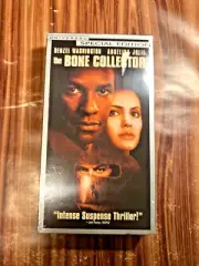 The Bone Collector Special Edition VHS Denzel Washington 2000 Horror Movie NEW
