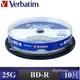 Verbatim 威寶 空白光碟片 Life 藍光 BD-R 6X 25GB 10P布丁桶 X1(10PCS)