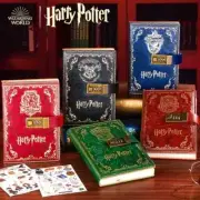 Harry Potter Four Academy Retro Password Notebook Color Page A5 Notebook Gifts