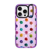 iPhone 16 Pro Impact Ring Stand Case MagSafe Compatible Identity Dots No. 4 By Ingrid Ching