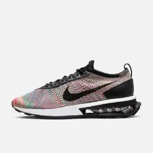 【NIKE 耐吉】AIR MAX FLYKNIT RACER 休閒鞋 慢跑鞋 運動鞋 黑彩(DJ6106300)