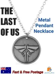 The Last Of Us 2 Double Sided Firefly Metal Pendant Necklace Dog Tag Video Game