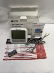 Digital Cooking Thermometer Grilling, Oven , Dual Probes, Timer Alarm (Magnetic)