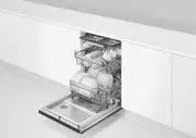 Fisher & Paykel Built-under Dishwasher, Black Glass