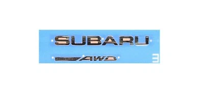 NEW OEM "SUBARU Symmetrical AWD" Liftgate Badge 93073SC110 for Forester 10-13