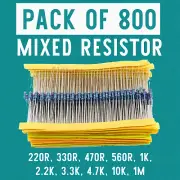 LONELY BINARY 1% 1/4W Carbon Film Resistor Assorted Pack for Arduino UNO R3