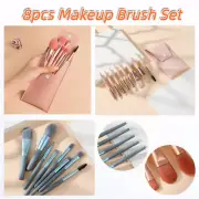 Makeup Brush Pro Set Foundation Powder Blusher Face Eye Eyebrow Brush Tool 8pcs