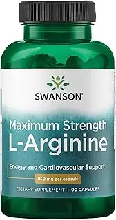 Swanson L-Arginine, 850mg, 90 Capsules