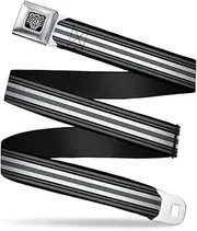 [Buckle-Down] Seatbelt Buckle Belt, Striped