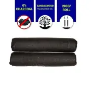Chandan wet Dhoop Wet Roll, Set of 2 Roll || roll || 200g Each roll ||Total 400