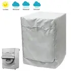 S/M/L Washing Machine Dryer Top Dust Cover Front Load Wash Washer)(