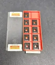 9pc Sandvik N331.1A-14 50 08M-PM 4230 Inserts CoroMill 331 Mill Machinist