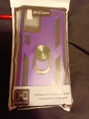 Phone case purple for Samsung galaxy a03s. Androgate