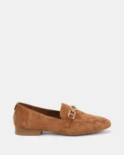 Miss Sofie Lumos/Nutshell Suede Womens Flats 06
