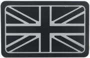 Ohrong 3D Union Jack Tactical Morale Patch Great Britain England Flag PVC Rubber
