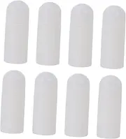 Vaguelly 8Pcs Convenient Liquid Sub Package Bottles Empty Sponge Containers for Travel and Storage