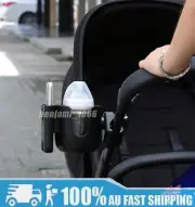 Universal 2-in-1 Stroller Cup Holder & Mobile Phone Case Rotating Drink Holder