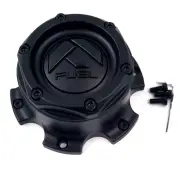 Fuel Matte Black Bolt On 6 Lug 6x5.5 Rogue Siege Wheel Center Cap PN: 1004-27BLD