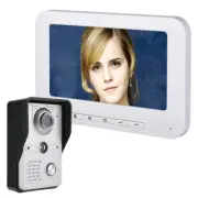 7" LCD Video Door Phone Doorbell Intercom System with IR-CUT HD 700TVL Camera