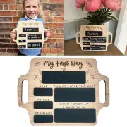 First Day Of School Photo Board, School Sign, Back To School Chalk Board SW