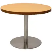 Rapidline Stainless Steel Base Coffee Table Beech