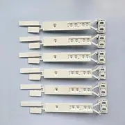 Integrated for Fridge & for Freezer Door Plastic Mounting Bracket Fixing Slide Kit Refrigerator Door Connector Guide Rail Assembly(6PCS)