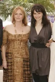 Miranda Richardson Juliette Binoche at a photocall promoting the f- Old Photo
