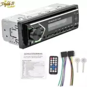 12V Car In-dash Stereo Radio Bluetooth 7-Colorful Player MP3/USB/TF/AUX-IN/FM (for: Audi)