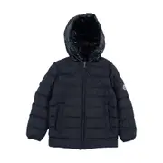 [Moncler] Moncler Logo-patch Padded Jacket 12 A BLUE