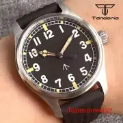 39MM 200M Waterproof Diver Black Dial NH35 PT5000 Movement Automatic Men's Watch