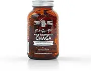 Forest Super Foods Wild Chaga Mushroom 120x Capsules - Wild grown + harvested in Canada + contains over 200+ nutritional compounds | Great for immune support