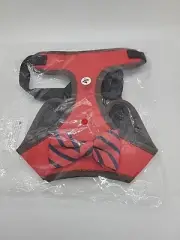 Small Dog Bowtie Harness Black Red Size M Bark Lovers Yorkie Chihuahua Red Blue