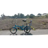 在飛比找蝦皮購物優惠-16吋摺疊變速親子互動袋鼠式安全椅腳踏車