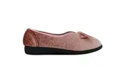 Womens Grosby Viola Blush Slippers Slip On Lightweight Comfortable Casual Shoes