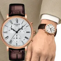 在飛比找Yahoo奇摩購物中心優惠-TISSOT T-Classic系列 CARSON 羅馬時尚