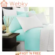 Ramesses 2000 TC Bamboo Double Sheet Set Aqua