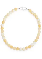 Lie Studio The Zoe Beaded Necklace - Yellow - One Size One Size