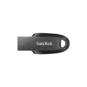 SanDisk Ultra Curve USB 3.2 Gen 1 Flash Drive, CZ550 64GB, USB3.0, Black