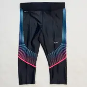 Nike Dri-FTI Power Speed Women's Running Capris, 801694, Black, Medium