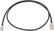 exgoofit UHF Female SO239 to BNC Male Adapter, 3 Feet RG58 Caoxial Cable, Antenna Extension Jumper Cable for CB Radio, Amateur Radio, Ham Radio, Radio Scanner and More