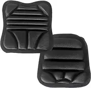 Motorcycle Seat Pad - 2pcs Motorcycle Seat Gel Pad Cushion | Gel Seat Cushion for Motorcycles, Shock-Absorbing Breathable Seat Cover, 3D Fit for Mountain Road Driver, Long Ride, Advancers