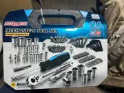 Channellock 94Pce 3/8" & 1/4" Mechanic SAE Metric Socket Ratchet Bit Set,39070