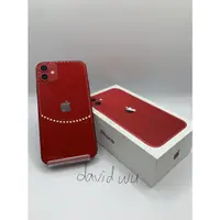 在飛比找蝦皮購物優惠-Apple iPhone 11 128g 紅