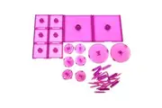 Dungeons & Dragons Attack Wing Base & Pegs Set Kids Toy Accessory Purple