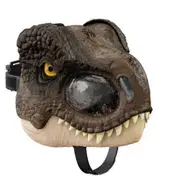 Nmaov Jurassic World Velociraptor T-Rex Dinosaur Mask, Movie-Inspired Dino Mask with Opening Jaw, Realistic Texture and Color, Halloween Cosplay Dr...